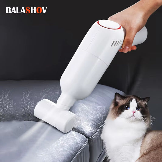 8000Pa Car Vacuum Cleaner Handheld Wireless Portable Strong Suction Low Noise Pet Cat Hair Vacuum Cleaners for Cars Home