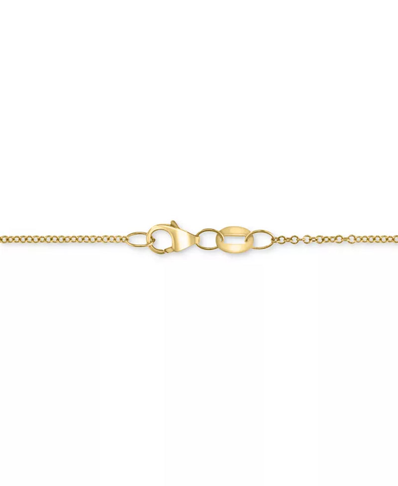 EFFY® Ruby (4-3/4 Ct. T.W.) & Diamond (1/3 Ct. T.W.) Heart 18" Pendant Necklace in 14K Gold