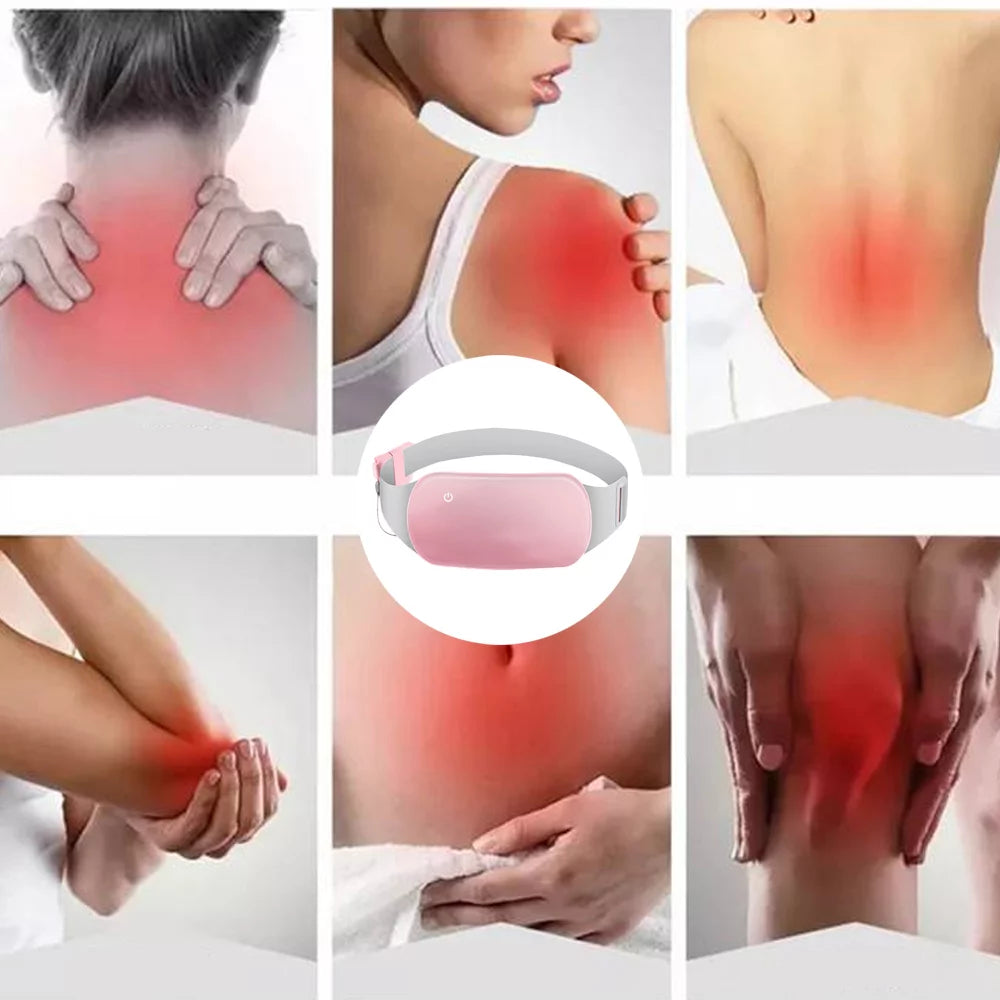 Menstrual Heating Pad, Cordless Portable Heating Pad Pad for Period Cramps Warm Therapy to Relieve Cramp Pains, for Belly, Arthritic, Electric Heating Pads