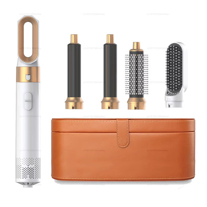 5 in 1 Multi Styler New Design Hair Dryer for Hair 5 in 1 Hair Styler with Curling Barrel Hot Air Brush Styling Tool Multistyler