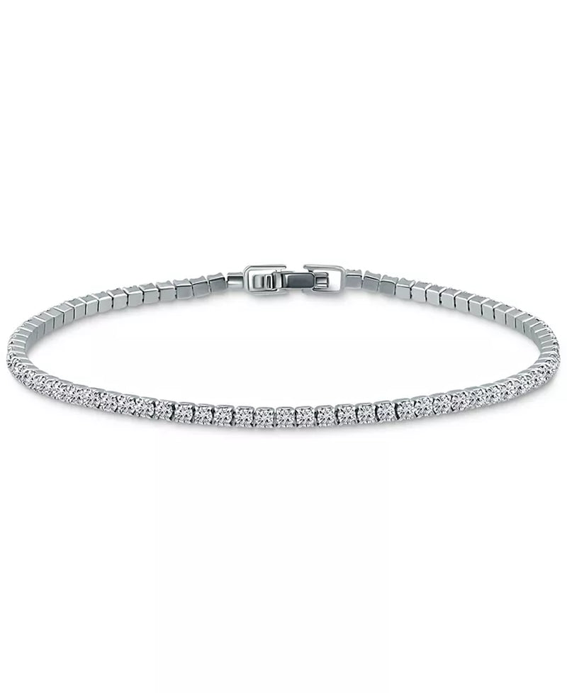 Cubic Zirconia Tennis Bracelet in Sterling Silver, Created for Macy'S