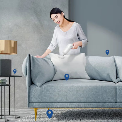 8000Pa Car Vacuum Cleaner Handheld Wireless Portable Strong Suction Low Noise Pet Cat Hair Vacuum Cleaners for Cars Home