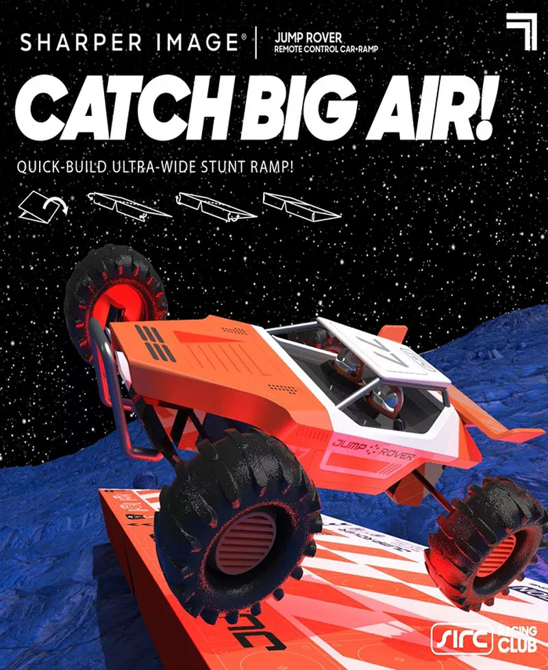 Remote Control Stunt Ramp Rechargeable Jump Rover Car Toy, Set of 3