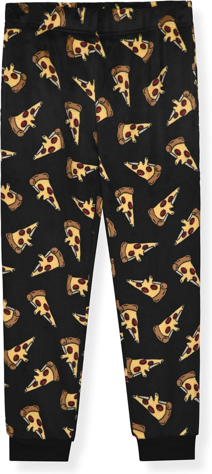 Boys Pajama Pants 3-Pack Soft Lightweight Sleepwear Bottoms with Elastic Waist Kids Lounge Pants for Boys