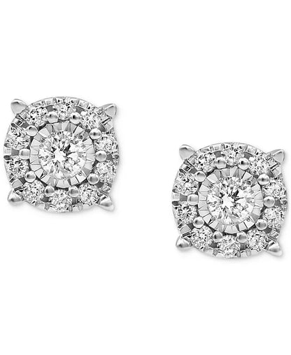 Diamond Stud Earrings (1/3 Ct. T.W.) in 14K White, Yellow or Rose Gold