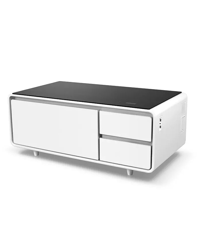Smart Storage Coffee Table with Refrigerated Drawer