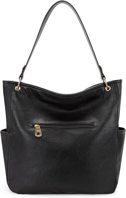 Hobo Purses for Women Soft Top Handle Shoulder Bag with Wallet Set