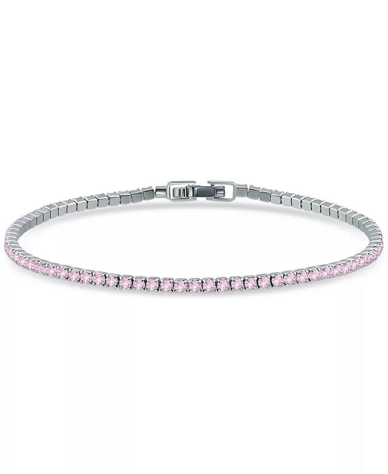 Cubic Zirconia Tennis Bracelet in Sterling Silver, Created for Macy'S