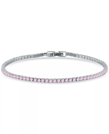 Cubic Zirconia Tennis Bracelet in Sterling Silver, Created for Macy'S