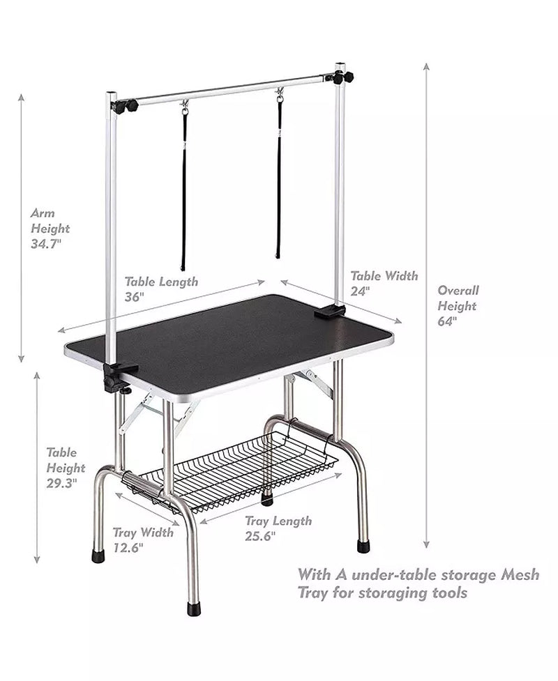 Streamdale Professional Dog Grooming Table with Arm & Noose