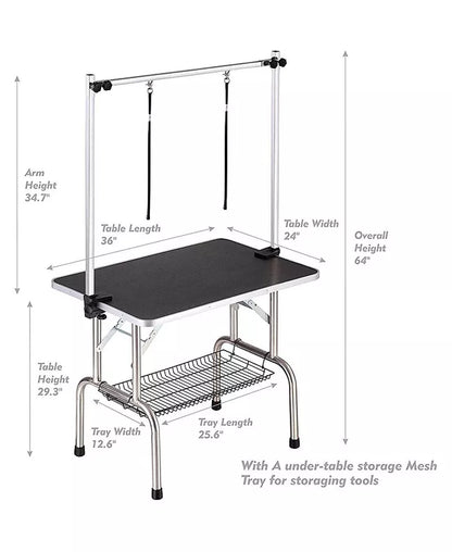 Streamdale Professional Dog Grooming Table with Arm & Noose