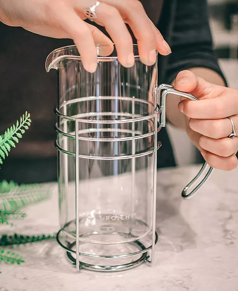 Madrid Premium French Press Coffee Maker, Tea Press, 34 Fl Oz Capacity