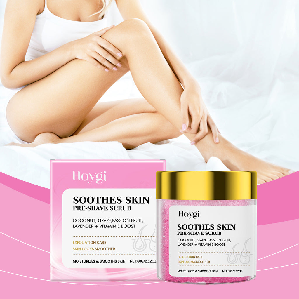 Hair Removal Pre-Shaving Shaving Scrub