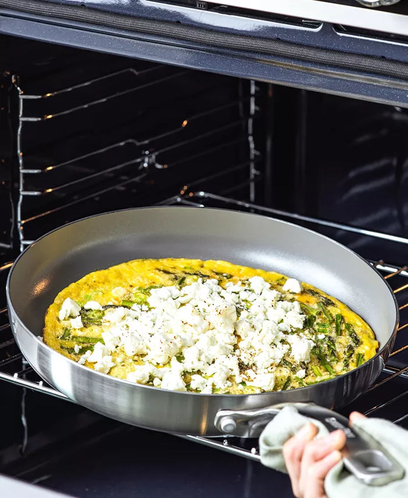 Chatham Tri-Ply Stainless Steel Ceramic Nonstick 2 Piece Frying Pan Set