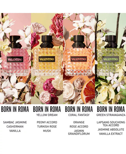 Donna Born in Roma Coral Fantasy Eau De Parfum, 3.4 Oz.