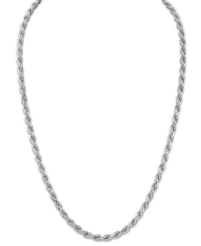 2-Pc. Set 22" Rope Link Chain Necklace & Matching Bracelet, Created for Macy'S